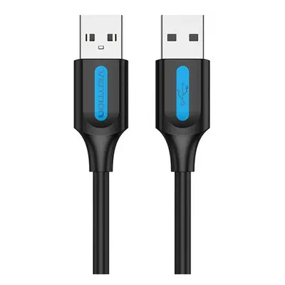 Vention COJBH USB 2.0 kábel, 2A, 2m, fekete (PVC)