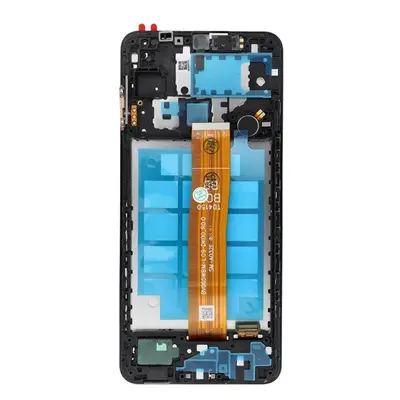 FixCell Samsung Galaxy A12 A127 OEM jellegű LCD kijelző teljes kerettel