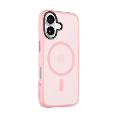 Tactical MagForce Hyperstealth Apple iPhone 16 Pink MagSafe hátlap tok, áttetsző/rózsaszín