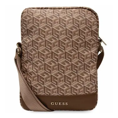 Guess GCube Stripe GUTB10HGCFSEW 10" tablet táska, barna