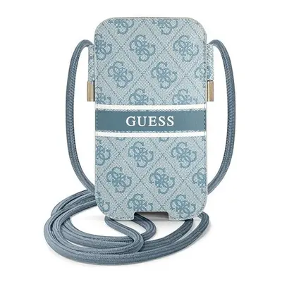 Guess 4G Stripe GUPHL4GDBL 6,7" telefontartó táska, kék