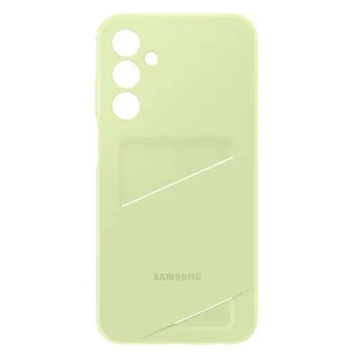 Samsung Galaxy A25 A256 kártyatartós gyári tok, Lime