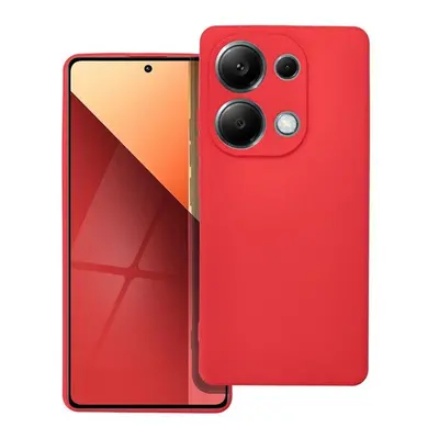 Forcell Soft Xiaomi Redmi Note 13 Pro 4G szilikon tok, piros