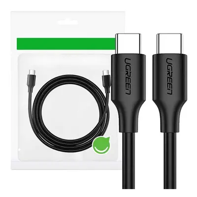 Ugreen USB-C gyorstöltő kábel, 60W, 1m, fekete