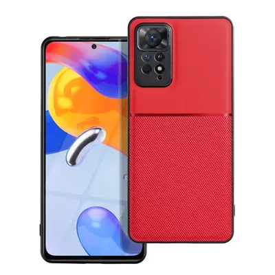 Forcell Noble hátlap tok, Xiaomi Redmi Note 11 Pro/11 Pro 5G, piros