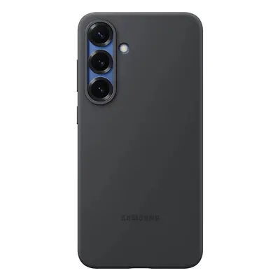 Samsung Galaxy S25+ Silicone Cover, gyári szilikon tok, fekete