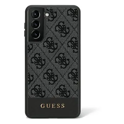 Guess 4G Stripe Samsung Galaxy S23 szilikon tok, fekete