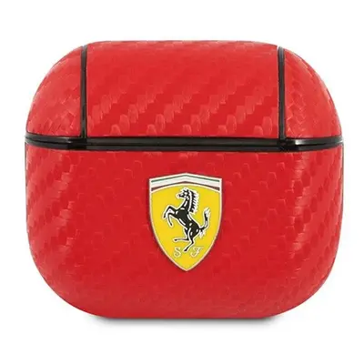 Ferrari On Track Apple AirPods 3 karbon tok, piros