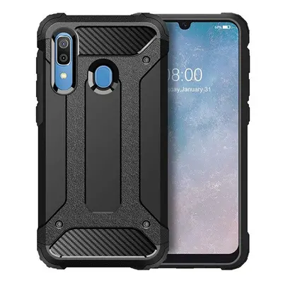 Forcell Armor hátlap tok Samsung A405 Galaxy A40, fekete