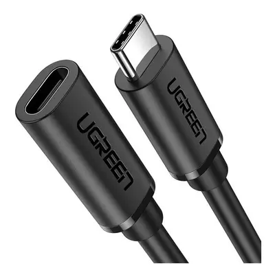 Ugreen USB-C 3.1 Gen2 hosszabbító kábel, 4K, 100W, 1m, fekete