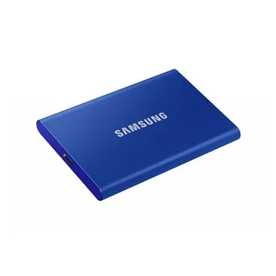 Samsung T7 hordozható SSD, 1TB, USB 3.2,Kék (MU-PC1T0H/WW)