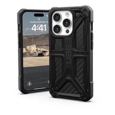 UAG Monarch Apple iPhone 15 Pro hátlap tok, carbon fiber