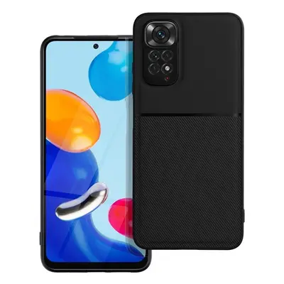 Forcell Noble hátlap tok, Xiaomi Redmi Note 11/11S, fekete