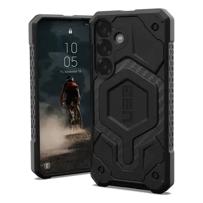 UAG Monarch Pro Samsung Galaxy S25 mágneses tok, carbon fiber