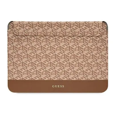 Guess Sleeve GCube Stripes, GUCS16HGCFSEW 16" laptop tok, barna