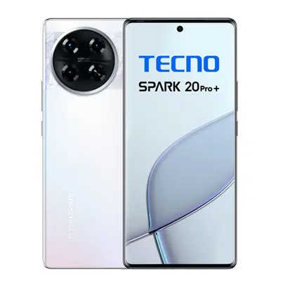 Tecno Spark 20 Pro+ 8/256GB okostelefon, Lunar Frost (ezüst)