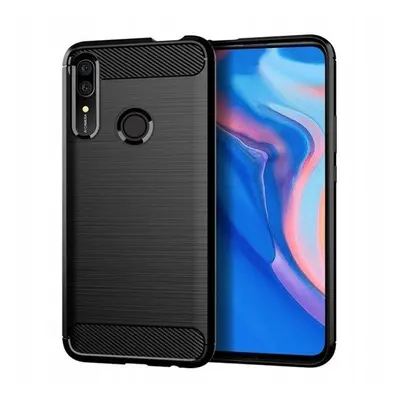 Forcell Carbon hátlap tok Huawei P Smart Z, fekete