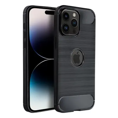 Forcell Carbon hátlap tok Apple iPhone 16e, fekete