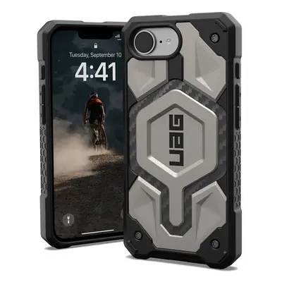 UAG Monarch Pro Apple iPhone 16e mágneses tok, titanium