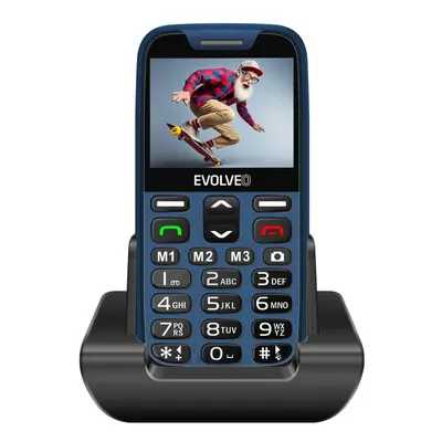 Evolveo EasyPhone XR (EP601) nyomógombos mobiltelefon, kék