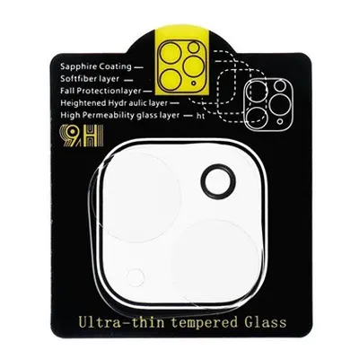 iPhone 16 Pro 5D Full Glue tempered glass kameravédő üvegfólia, átlátszó