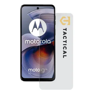 Tactical Glass Shield 2.5D Motorola G55 kijelzővédő üvegfólia, átlátszó