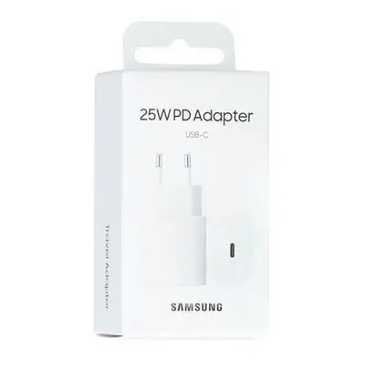 Samsung EP-TA800NW hálózati gyorstöltő Type-C, 25W, fehér (Retail-pack, dobozos)