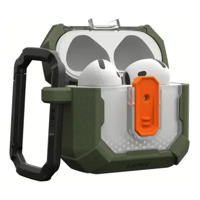 UAG Plasma Airpods 4 tok, Olive drab, sötétzöld