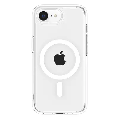 Spigen Ultra Hybrid MagFit Apple iPhone 16e MagSafe tok, Clear White, átlátszó-fehér