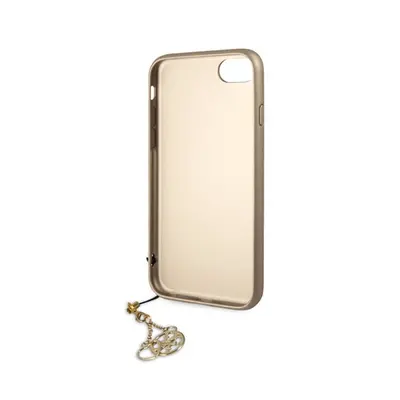 Guess 4G Charms Apple iPhone SE 2022/2020/8/7 hátlap tok, szürke