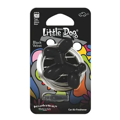 Little Dog - Fekete Bársony - Autóillatosító