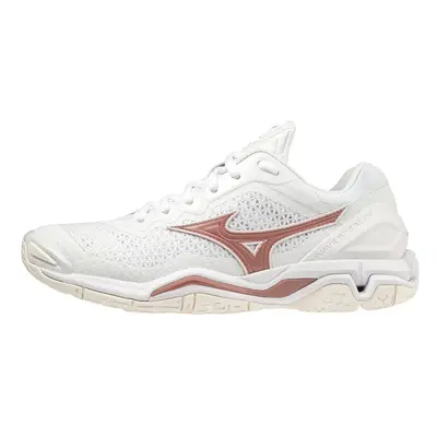 Mizuno Wave Stealth 5 White / Rose / Snow White kézilabda cipő