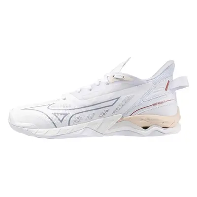 Mizuno Wave Mirage 5 White/Aleutian/Cloud Pink kézilabda cipő