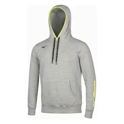 Mizuno Men Sweat Hoodie Heather Grey