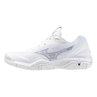 Mizuno Wave Stealth 6 White/Aleutian/Cloud Pink kézilabda cipő