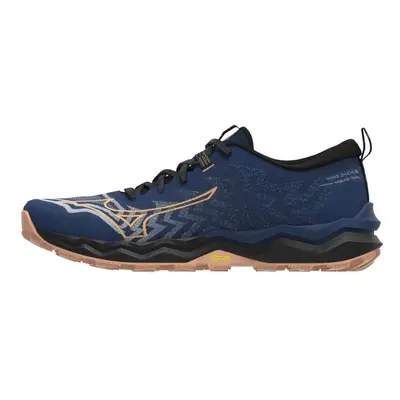 Mizuno Wave Daichi 8 Estate Blue/Apricot Ice/Black terep futócipő