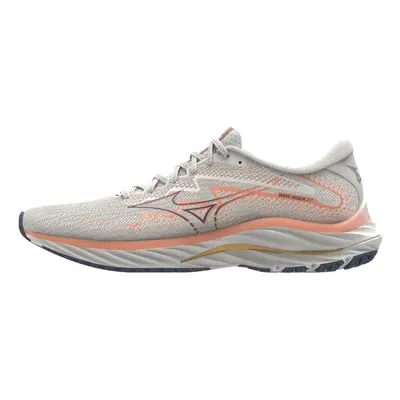 Mizuno Wave Rider 27 sWhite/NBlue/CoralReef futócipő