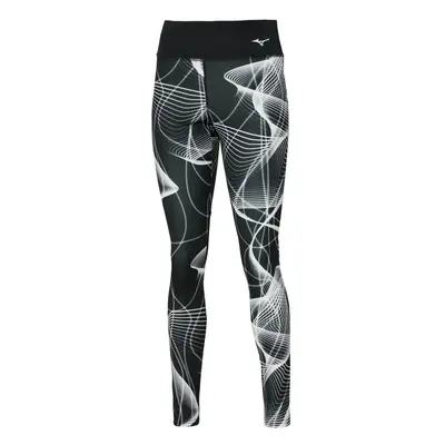 Mizuno Printed Tights Black futónadrág