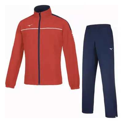 Mizuno Men Micro Tracksuit Red/Navy