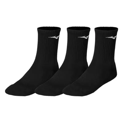 Mizuno Training 3P Socks Black/Black/Black