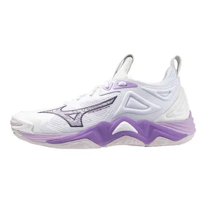 Mizuno Wave Momentum 3 White/Patrician Purple/Quince