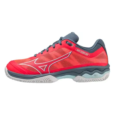 Mizuno Wave Exceed Light CC FieryCoral2/Wht/Chinblue teniszcipő