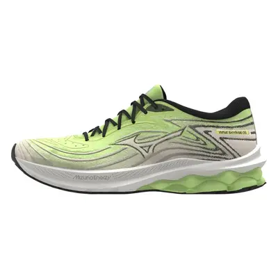 Mizuno Wave Skyrise 5 Neo Lime/Black/Pristine futócipő