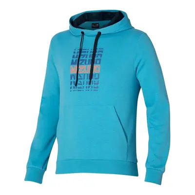 Mizuno Graphic Hoodie Maui Blue