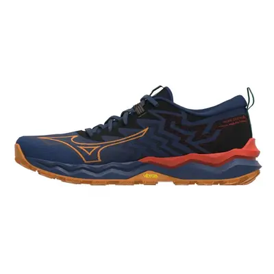 Mizuno Wave Daichi 8 Estate Blue/Apricot/Spicy Orange terep futócipő