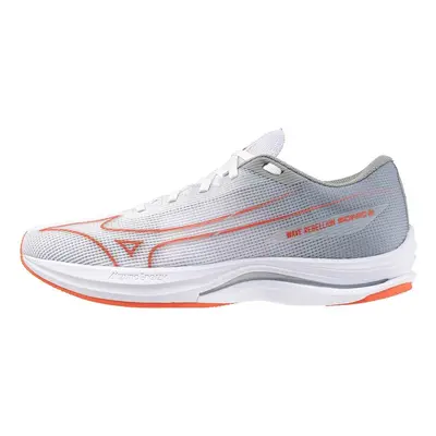 Mizuno Wave Rebellion Sonic 2 White/Hot Coral/Harbor Mist futócipő