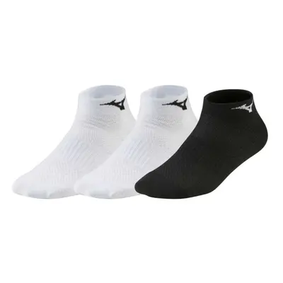 Mizuno Training Mid 3P White/White/Black zokni