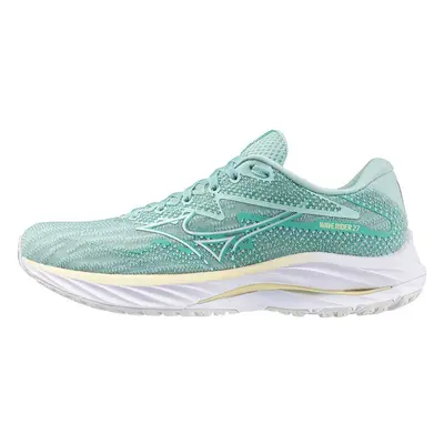 Mizuno Wave Rider 27 Eggshell Blue/White/Anise Flower futócipő