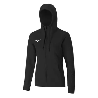 Mizuno Womens Sweat FZ Hoodie Black