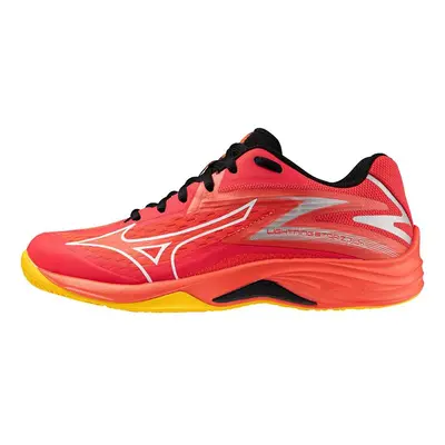 Mizuno Lightning Star Z7 Jr. Radiant Red/White/Carrot Curl